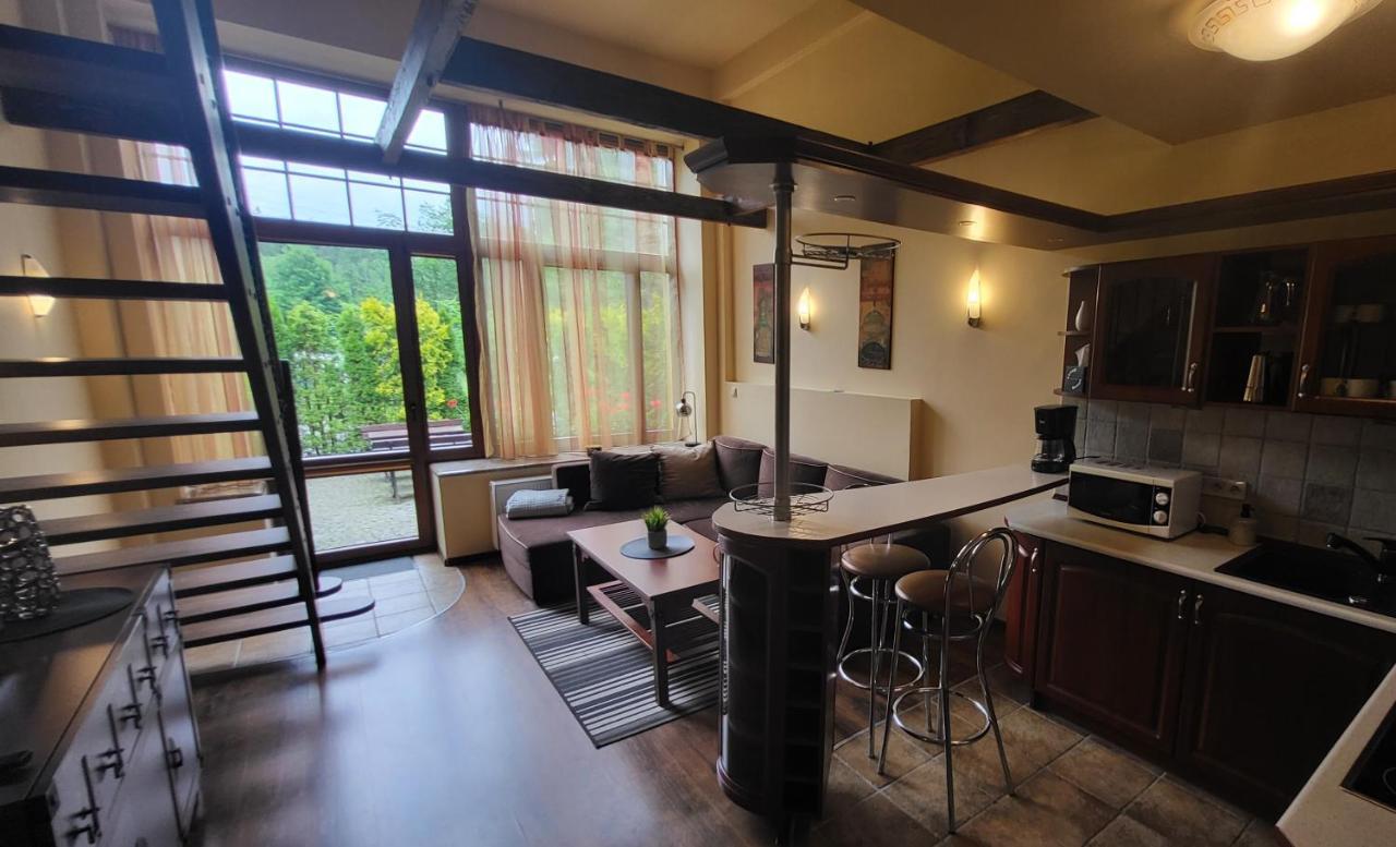 Apartament Jozefina 8 Dwupoziomowy Z Tarasem Шклярська Поремба Екстер'єр фото