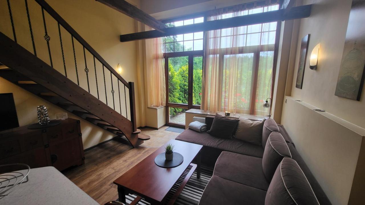 Apartament Jozefina 8 Dwupoziomowy Z Tarasem Шклярська Поремба Екстер'єр фото